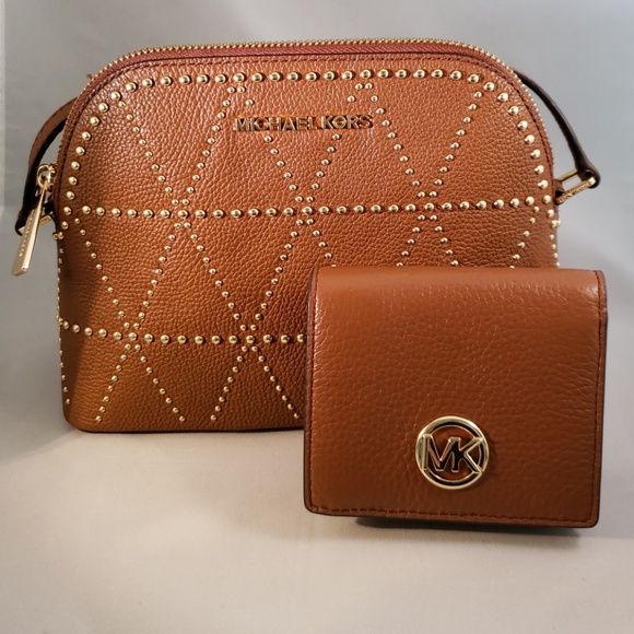 Michael Kors Handbags - MICHAEL KORS Adele Crossbody Bag & Fulton Wallet